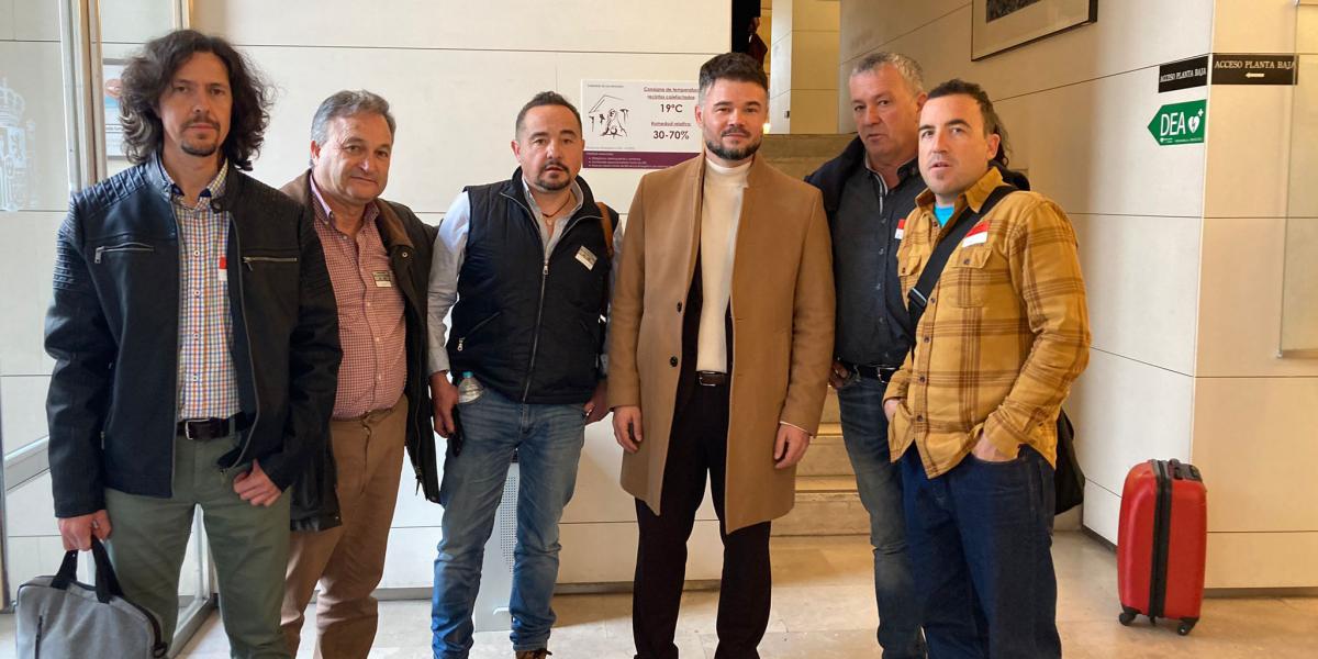 Representantes de FSC-CCOO y otros sindicatos se reúnen con los grupos parlamentarios para mejorar la Ley Básica de Agentes Forestales y Medioambientales